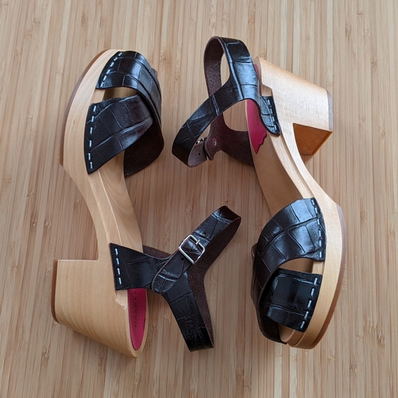 Swedish Hasbeens Mirja Clog Sandals - Picture 7 of 12